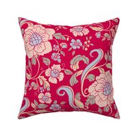 Large - Chintz Foral Viva Magenta 2023-mauve floral