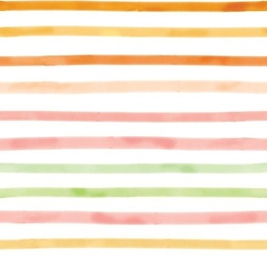 Watercolor Stripes 10x10