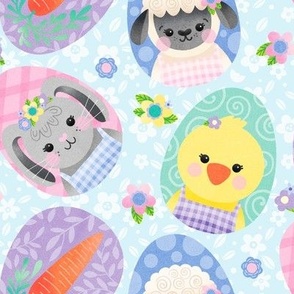 Cute Easter Egg Animals
