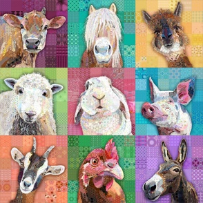 Barnyard Expressions Farm Animals