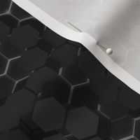 Grey Hexagons - Man Collection