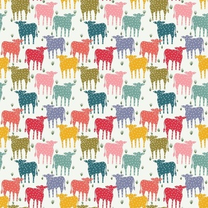 Free Range Rainbow Cows With Spots - Small