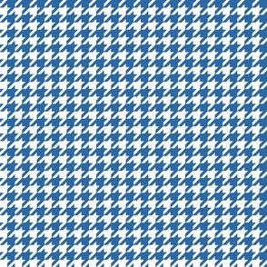Houndstooth Distant Blue