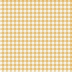 Houndstooth Lamplight Deep Yellow