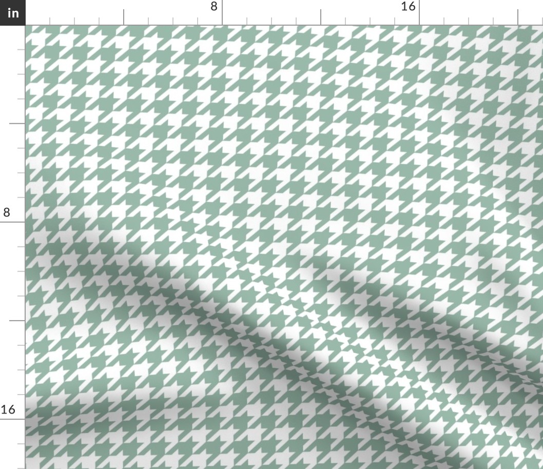 Houndstooth Nile River Green