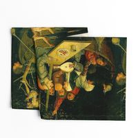 Heronimus Bosch ~ The Ship of Fools Border Print