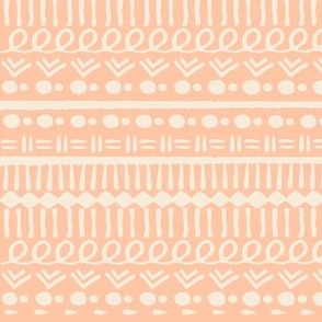 Various Lines on Pink / Medium Scale