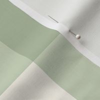 Celadon Green Gingham, Jumbo / Large 