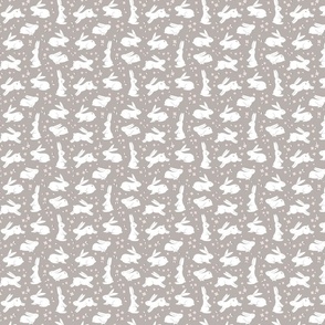 Happy Bunnies - light grey