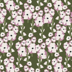 Wildflowers (green)