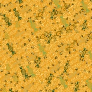 Marigold candy wrappers