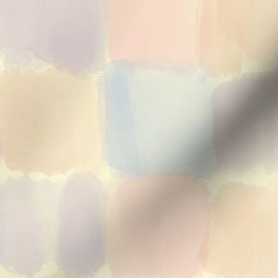 Sunny Glass Palace - colorful pastel tiles on creamy beige