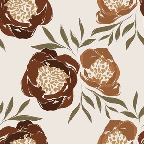 Fall Bloom (10.5" Fabric/12" Wallpaper)