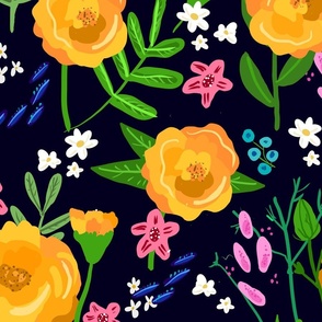 Birthday Flowers - October Marigolds
