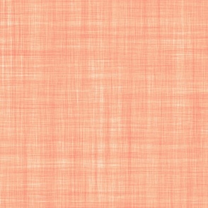 Distressed Linen Texture in Peach Fuzz