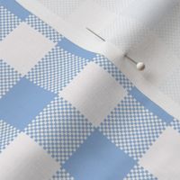 Sweet summer nordic scandinavian blue gingham, gingham fabric, english blue country, blue and white fabric 