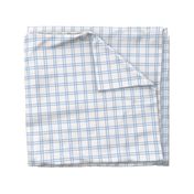 Sweet summer nordic scandinavian blue gingham, gingham fabric, english blue country, blue and white fabric 