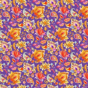 Indian flowers purple