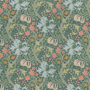 William Morris Dearle Golden Lily Large