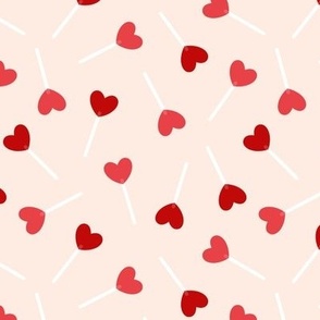 lollipop hearts on beige 2 - valentines custom