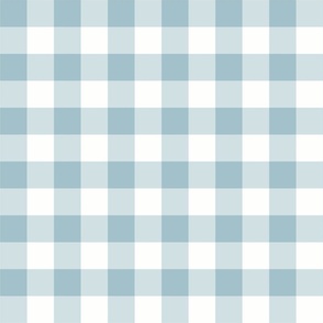 Blue Checkers - Large