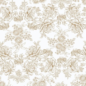 Decorative Victorian Floral_Ivory