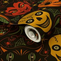Spooky Season - All Hallows Eve - Black - LARGE