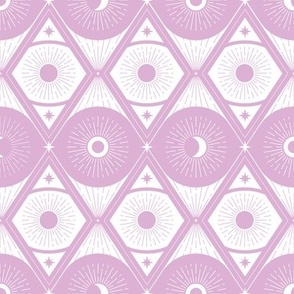 Celestial Art Deco (light Pink)