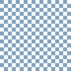 Checkerboard Glacier Blue Grey