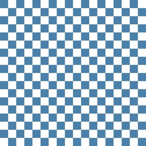 Checkerboard Neapolitan Blue