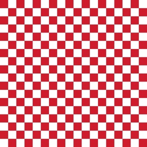 Checkerboard Red Scarlet