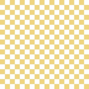 Checkerboard Sunshine Yellow