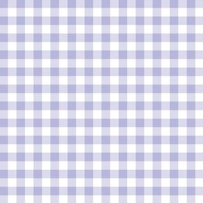 1/4" Wild Orchid Blue Gingham 
