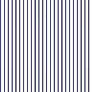 Thin Navy Stripe