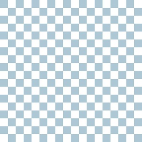 Checkerboard Blue Grey Shimmer