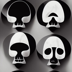 Abstract Skulls ATL_43