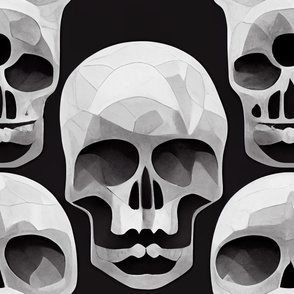 Skulls Black & White ATL_39