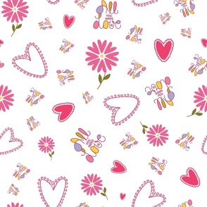 Valentines day pattern