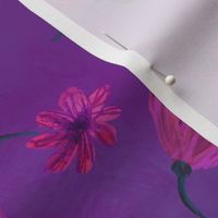 purple floral dream by rysunki_malunki