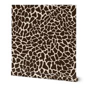 Giraffe spots, animal print