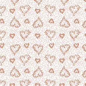 Cheery Hearts Valentine Pink