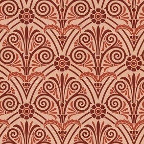 1892 Antique Greek Design by Audsley - Original Colors 