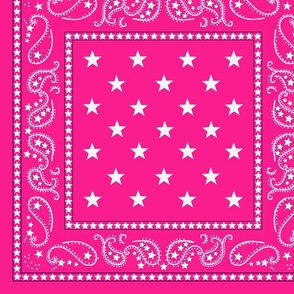 Barbie Bandana Fabric, Wallpaper and Home Decor | Spoonflower