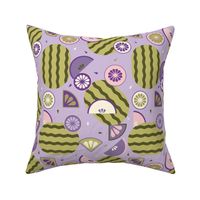 Watermelons ~ Large ~ Lilac 