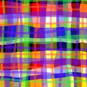 Color Wheel Plaid