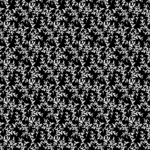 Black And White Floral small