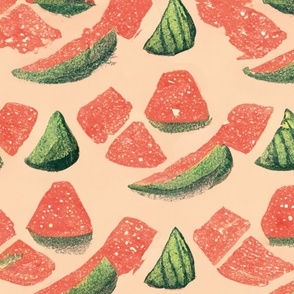 Red Melon Pattern