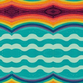 Rainbow waves