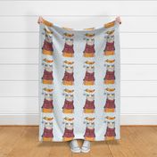 Red sweater cat -  Large scale