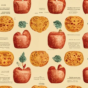 Apple and biscuits